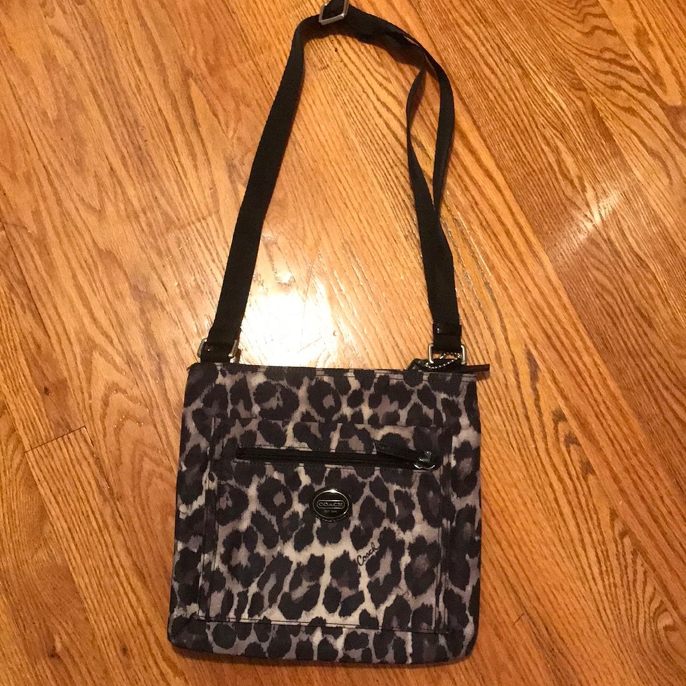 Coach Crossbody Animal Print Bag